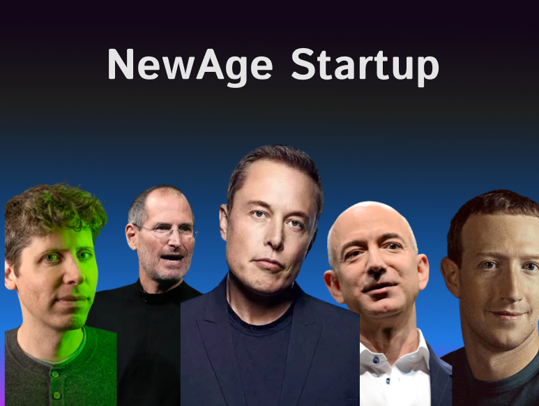 NewAge startup section image